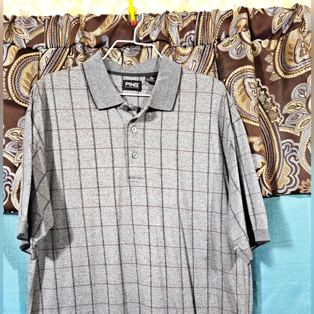 EUC barely worn vintage 90's y2k ping golf polo. Men's M